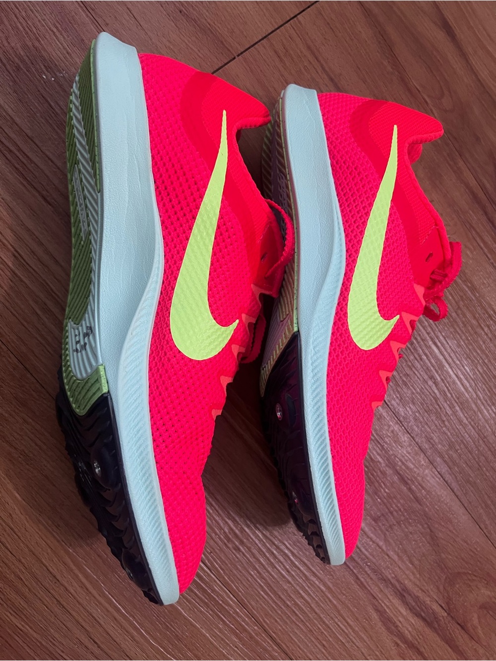 Nike Unisex Zoom Rival Distance 7.5 women 6 mens track spikes - Picture 3 of 6